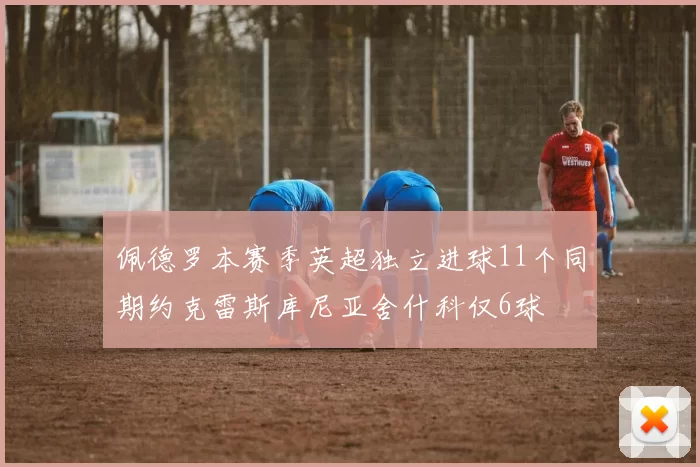 佩德罗本赛季英超独立进球11个同期约克雷斯库尼亚舍什科仅6球